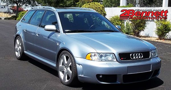 Silver blue Audi B5 RS4 Avant after restoration